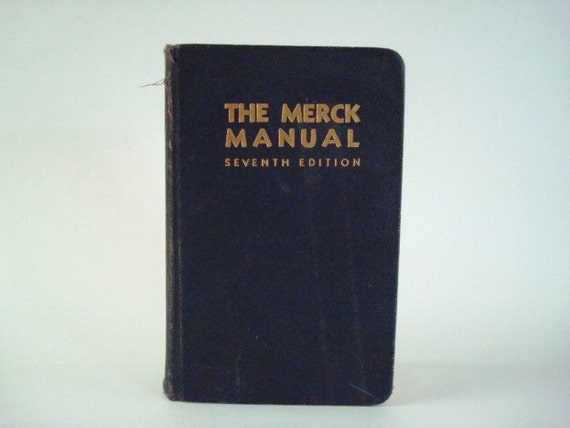 The Merck Manual Seventh Edition 1940