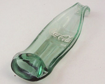 Bottle Spoon Rest - Vintage coke bottle - Coca Cola Spoonrest - Melted COKE bottle spoonrest - BOGO - things go better with Coke - 10 oz.