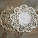 Antique Edwardian Lace Doily Set