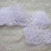 2 yds WHITE Stretch Lace Lingerie Headband Camisole Clothing Altered Couture Designs