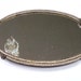 Vintage Rhinestone Encrusted Silverplate Plateau Mirror - Reserved