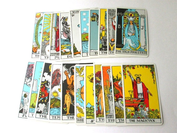 argument settler book Switzerland Tarot Waite Rider The Cards and Deck 1971 Instruction