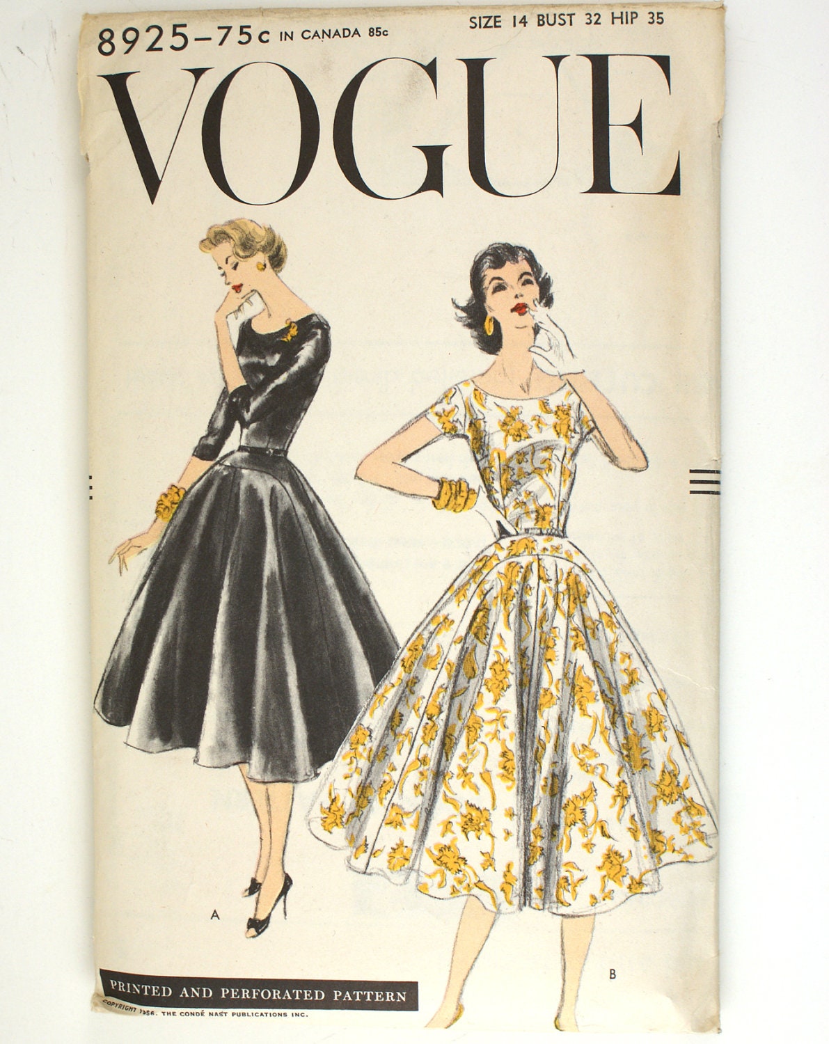 1950s Cocktail Dress Patterns