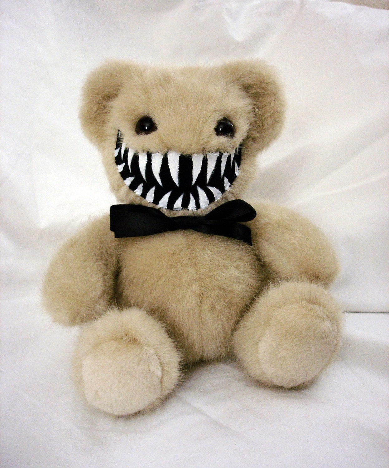 monster teddy with chains