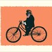 Bicycle Print, The Ungrateful Monkey, fine art archival Giclee