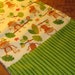 Burp Cloth Set of 4 - Monkeys Having Fun
