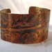 copper womans cuff bracelet jewelry healing