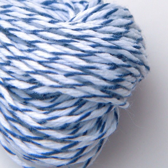 Navy Baker's Twine , 25 yards or 75 feet, Blueberry Divine Twine Il_570xn