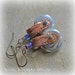 Handmade Smokes Swivel Earrings