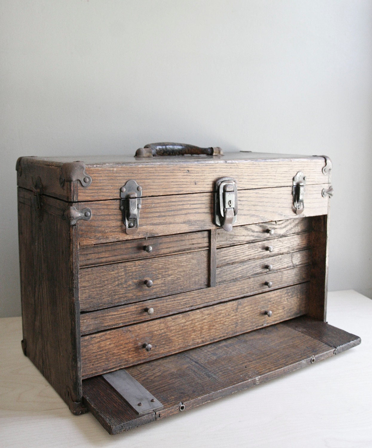 machinist's tool chest / wood drawer chest