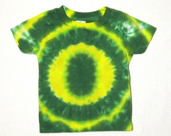 Tie Dye Shirt, Oregon Ducks T-Shirt, size 2 (toddler)