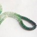 Only 1 Strand Very Nice Rainbow Emerald Rondelle Beads 4mm 1/2 Of 17 Inch Strand