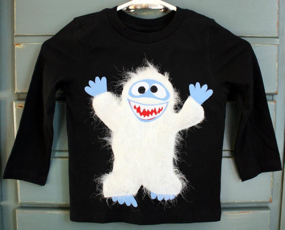 bumble abominable snowman t shirt