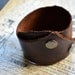 Bracelets Cuff Brown color