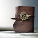 MiniBook A8 Big Tree & Dark Chocolate leather