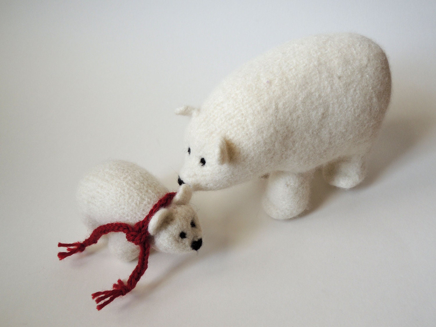 polar bear stuffed animal pattern