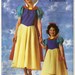 Vintage Disney Snow White Costume Pattern Bust 30 32 Simplicity 7735 Original Uncut Pattern