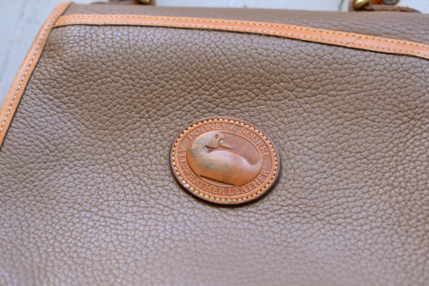 gold dooney and bourke purse