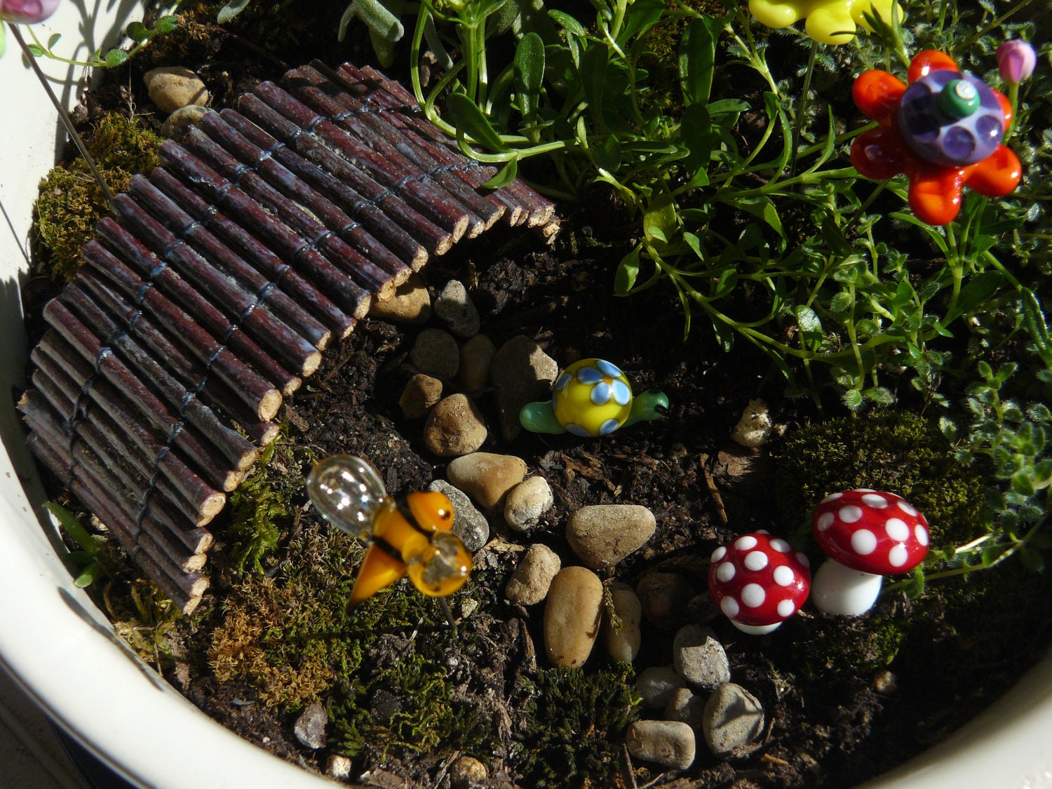 miniature twig bridge for your fairy garden or terrarium miniature twig bridge for your fairy garden or terrarium