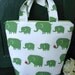 Reserved listing for BRIANYULIA /Elephants / Lunch Bag / Elephants / lunch Tote / back to school / insulated lunch bag