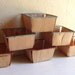 Wood Berry Baskets Small Wooden Garden Containers Enameled Steel Rims