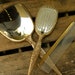 Vintage Mirror, Comb, and Brush Vanity Set