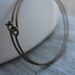 Reserved chocolate niobium earrings. brown hoop earrings. modern earrings. hypoallergenic earrings. splurge