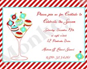 Christmas Holiday Cocktail Party Invitations with Free Matching Return Address Labels Il_170x135