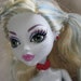 Gothic Red Lace Doll Jewelry Choker Set for Monster High Dolls