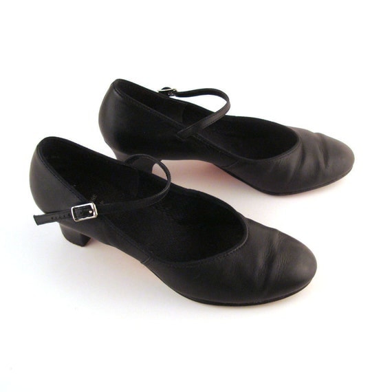 Capezio Dance Shoes Vintage 1980s Capezio Mary Janes