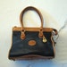 Dooney and Bourke Purse Vintage 1980s Black and tan Purse