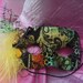 Sexy Sophistication Yellow Green and Black Masquerade Mask