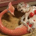 Enamel Rhinestone Mermaid Brooch Pin