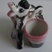 1960's Ceramic Donkey Toothpick Holder. Chase. Japan