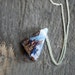 Raw Boulder Opal Pendant