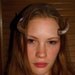 Large Ram horns - plumb and gold no string prosthetic horns