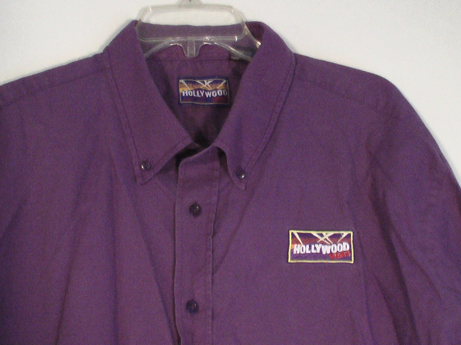 Hollywood Video employee shirt uniform purple XL XXL 52 54