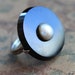 RESERVED // for Hollie / Victorian Onyx and Pearl Mourning Ring