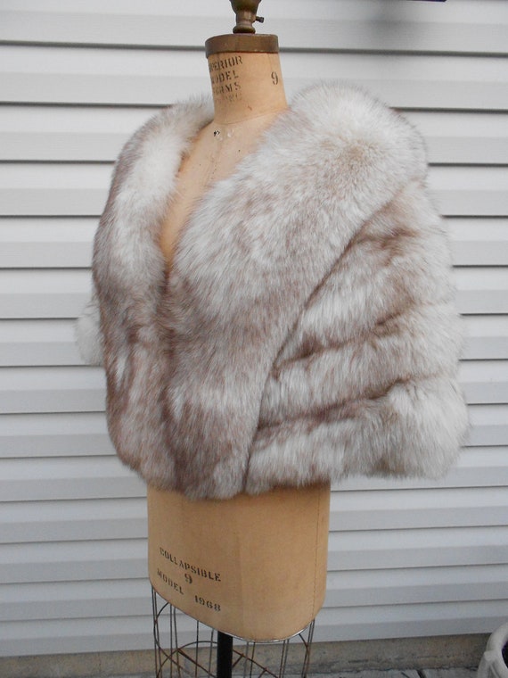 Fox Fur Stole / Vintage Fox Stole
