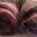 Witch's Apprentice spinning batt (Textured) WA005 baby alpaca alpaca noil suri alpaca silk noil corriedale firestar - 2.0 oz