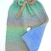 SALE Hand knit wool baby pants soaker