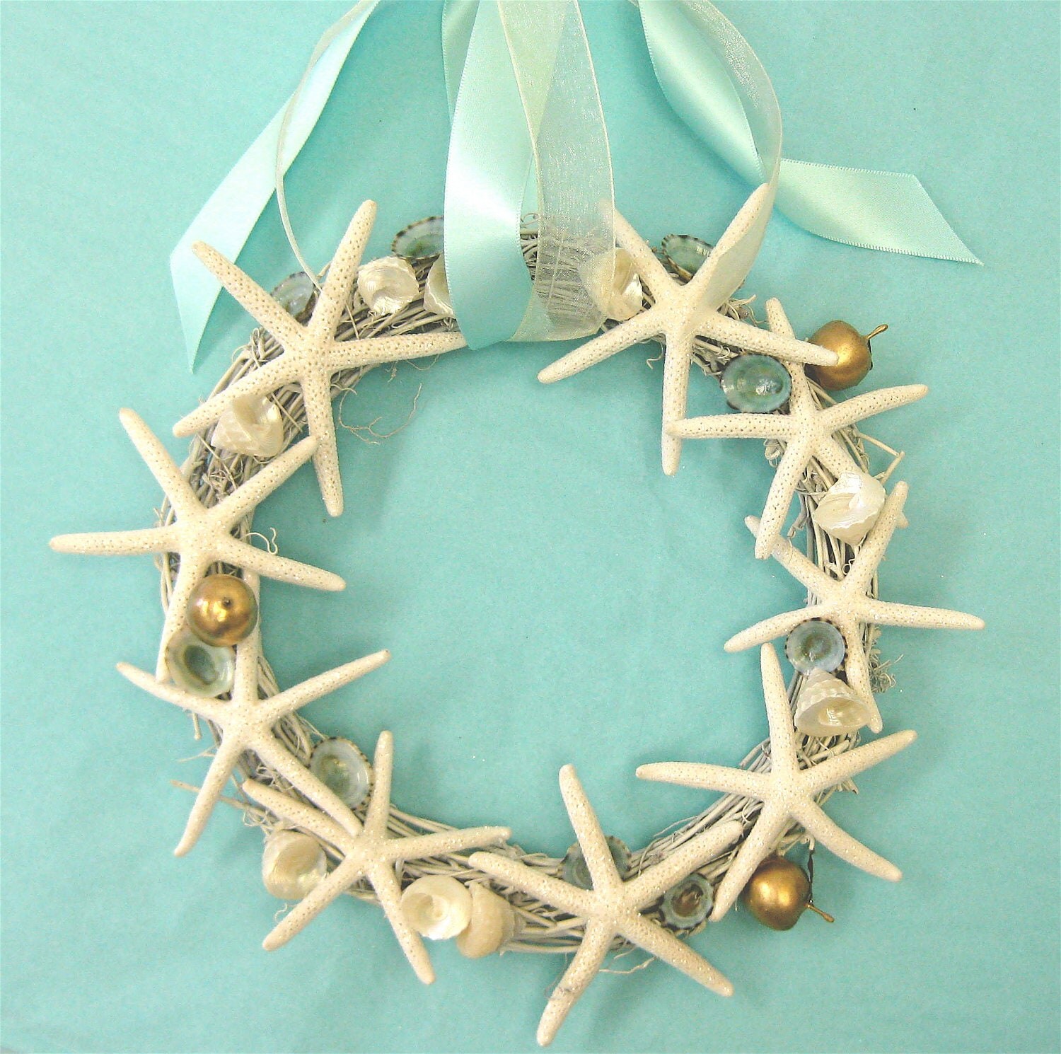 Beach Christmas Wreath 
