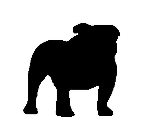 Items similar to Bulldogs no.6 Paper Cut Outs Scrapbooking ...