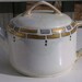 Arts and Crafts Teapot Lustreware Gold and Silver Decoration