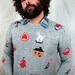 Vintage Folk Art Knit Sweater