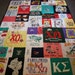 toddandvan Twin Size Custom Tshirt Quilt