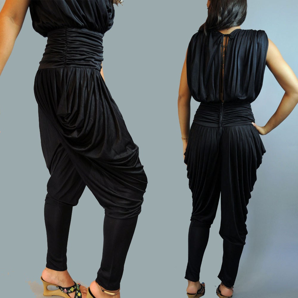 womens harem jumpsuit