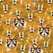 Lions and Tigers from Happy Drawing - Cloud9 Organic fabrics - Half Yard