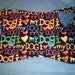 Small Quilted Dog Placemat Blue