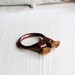 Copper Ring Imperial Topaz Crystal Peach Gold Grapefruit Gemstone Statement Artisan Handmade